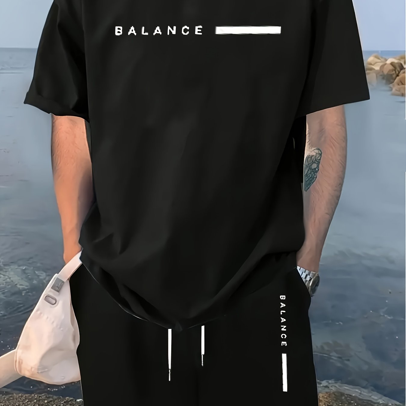 Conjunto Deportivo casual de 2 piezas para Hombre