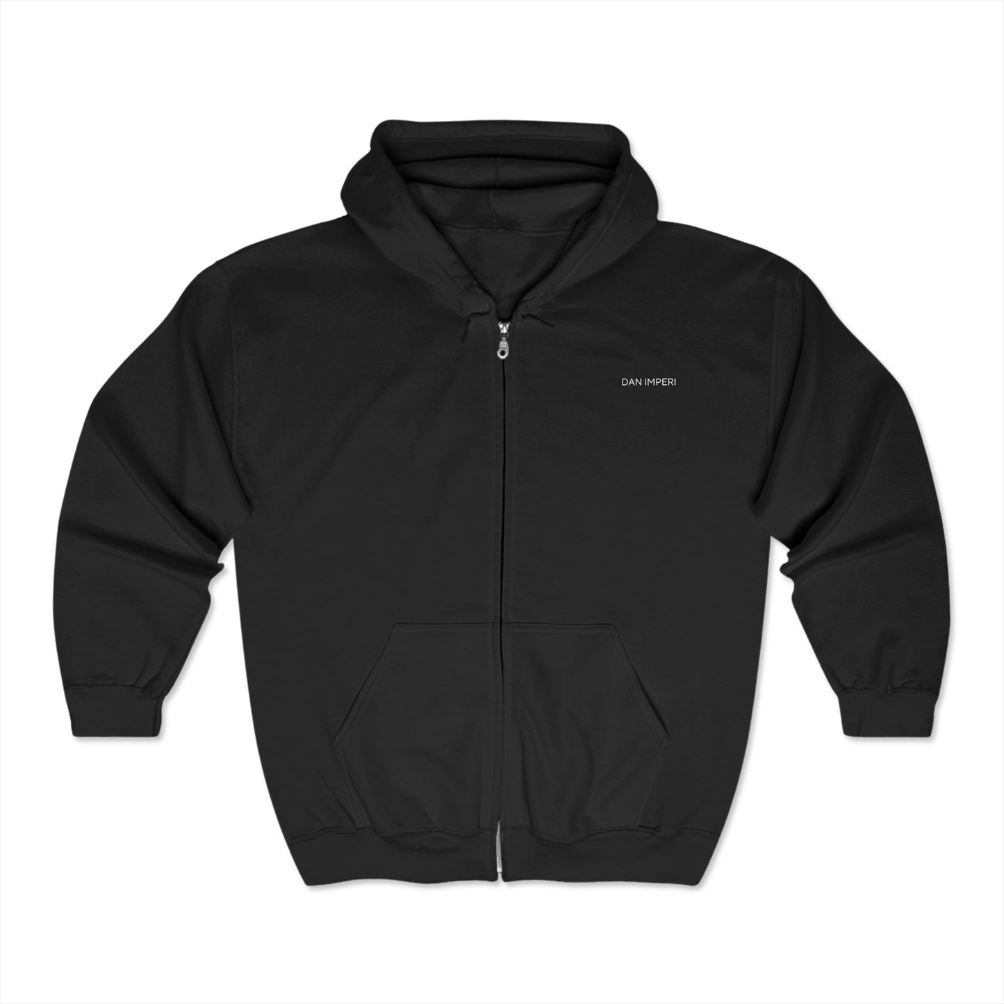 Sweat à capuche unisexe à fermeture éclair intégrale en mélange épais - Confort douillet pour toutes les occasions
