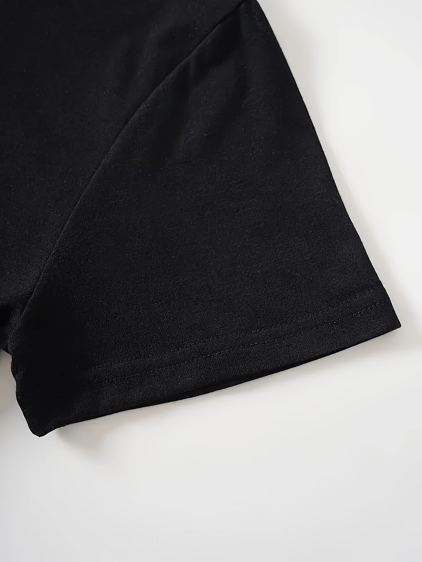Camiseta de Manga Corta con Cuello Redondo