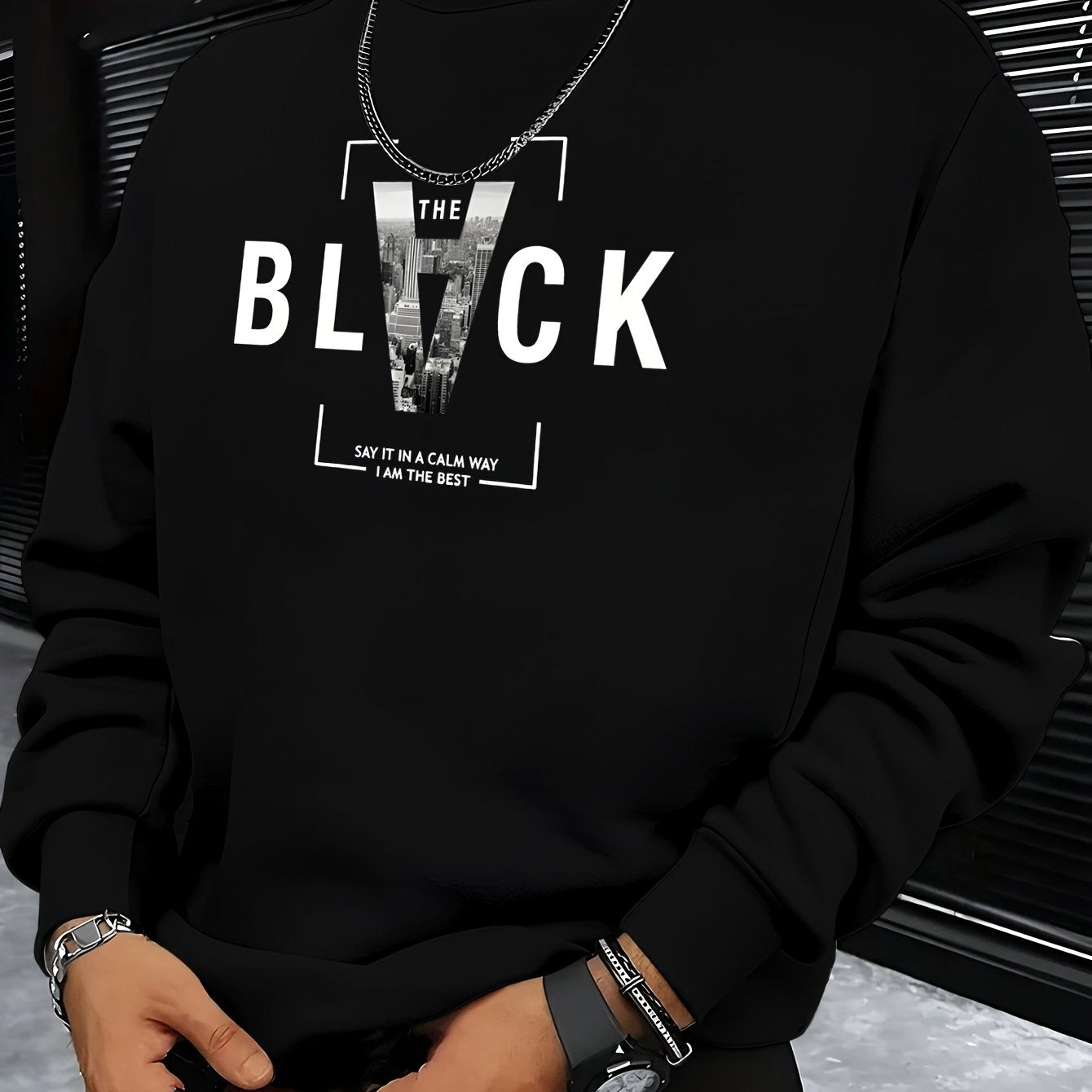 Sudadera MBDMBD de Cuello Redondo