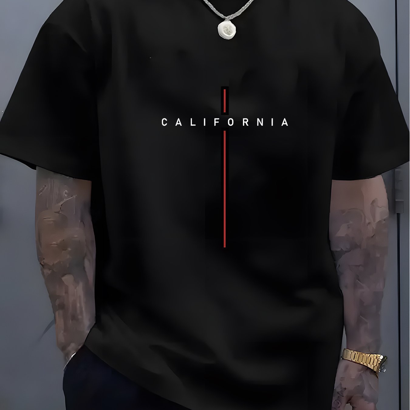 Camiseta con gráfico de California