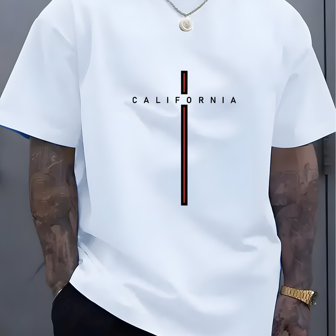 Camiseta con gráfico de California