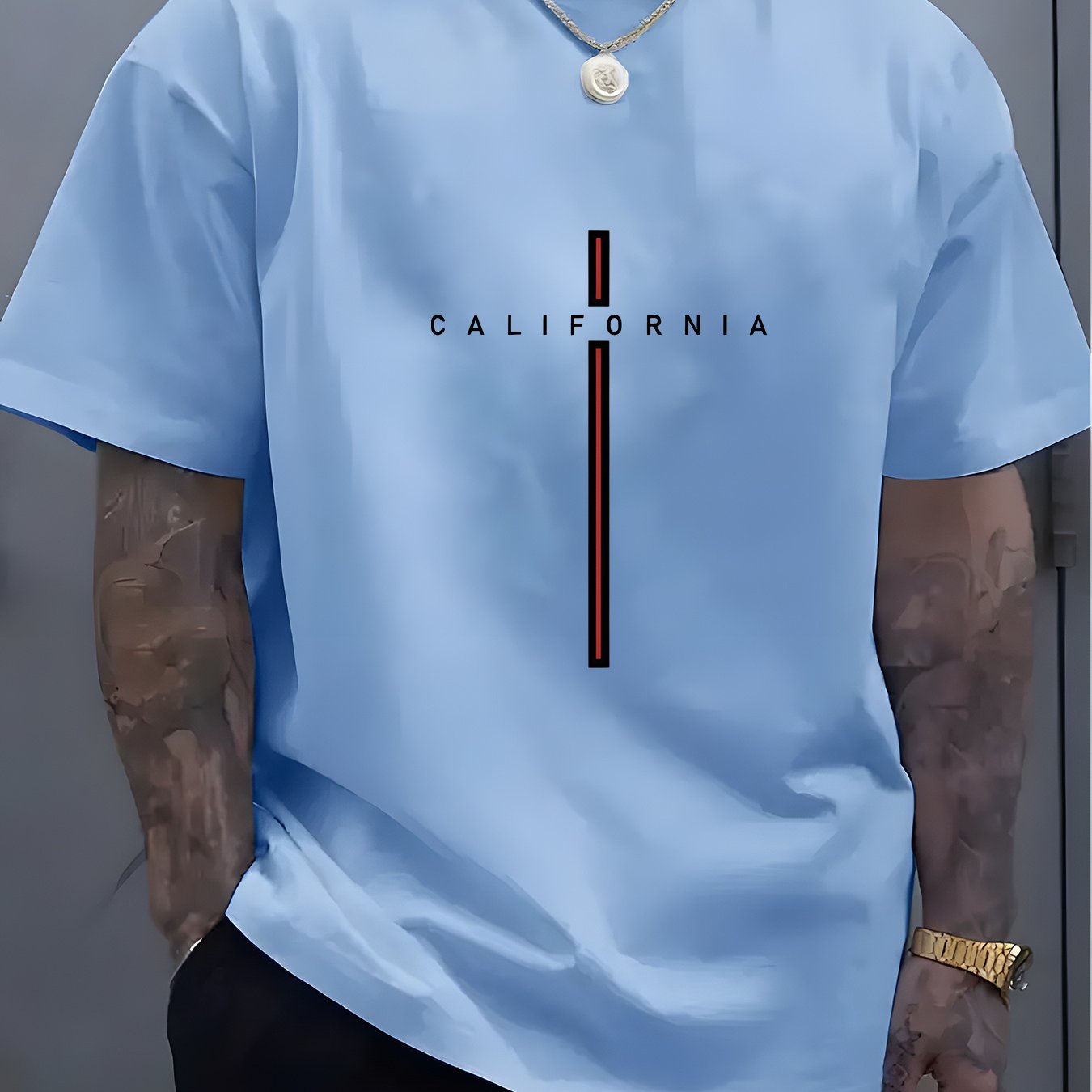 Camiseta con gráfico de California