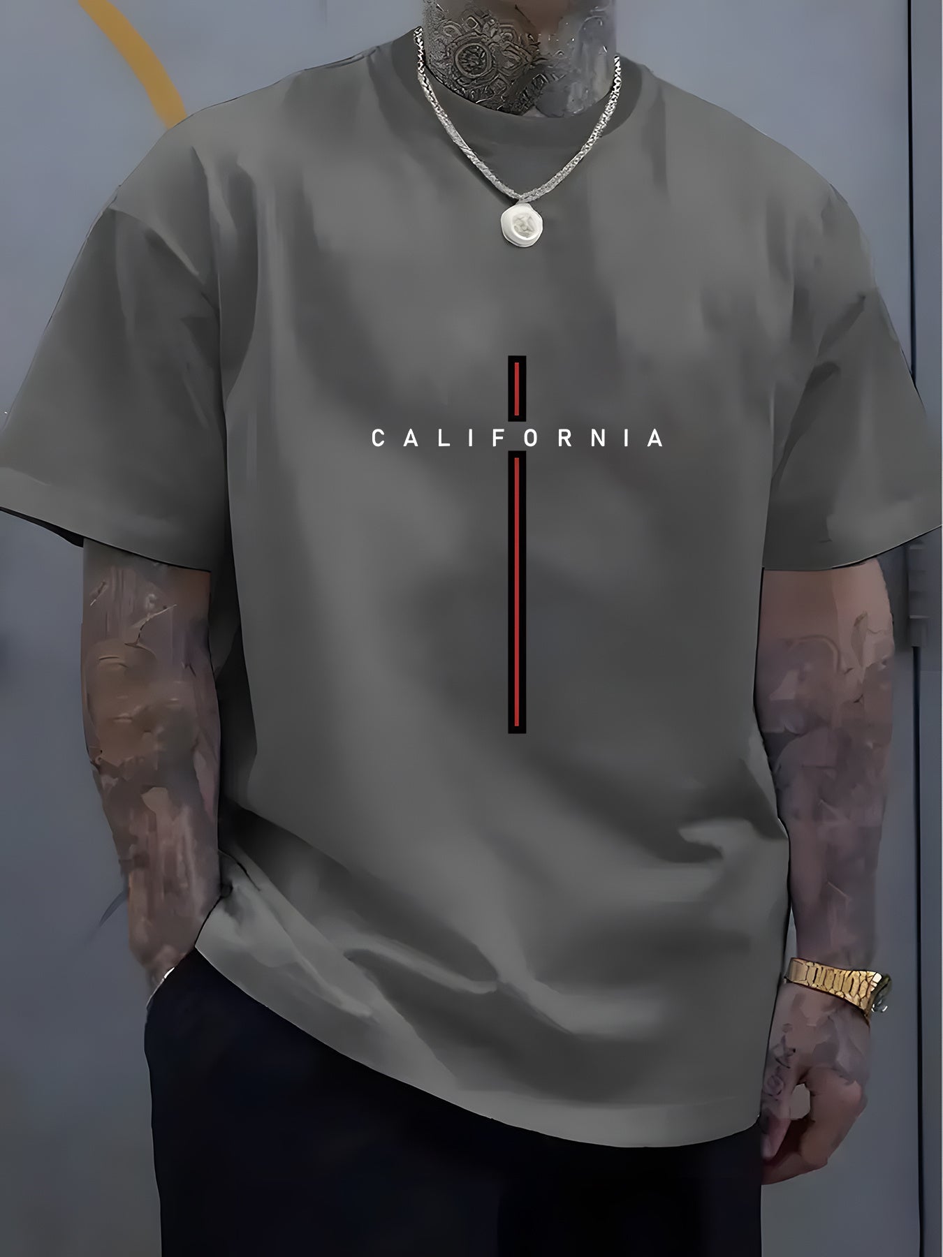 Camiseta con gráfico de California