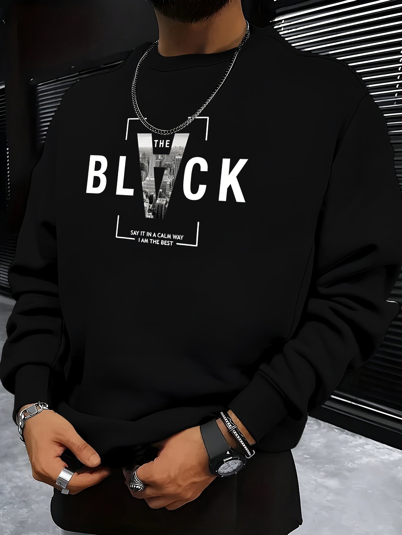 Sudadera MBDMBD de Cuello Redondo