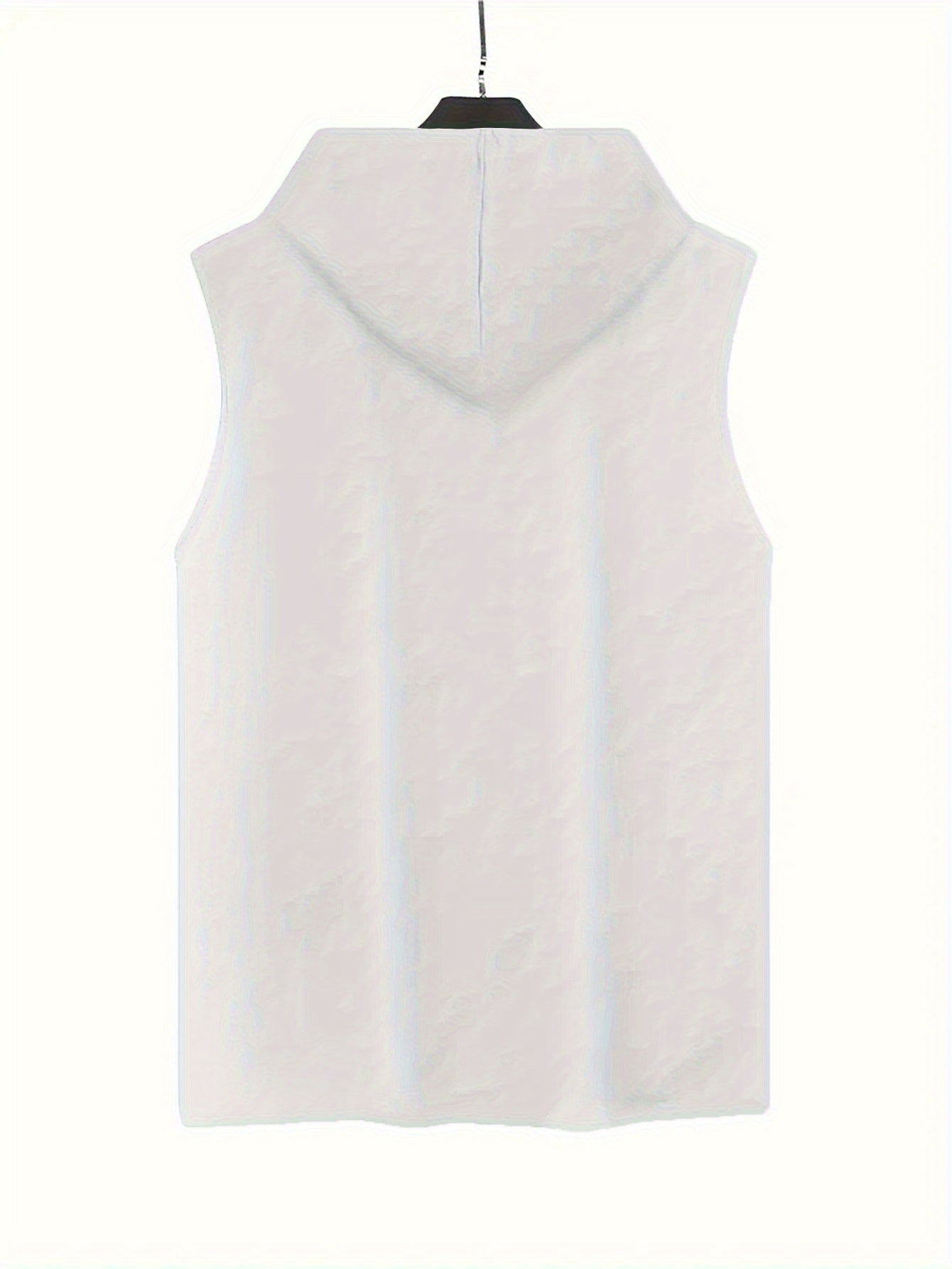 Chaleco sin mangas con capucha para hombre