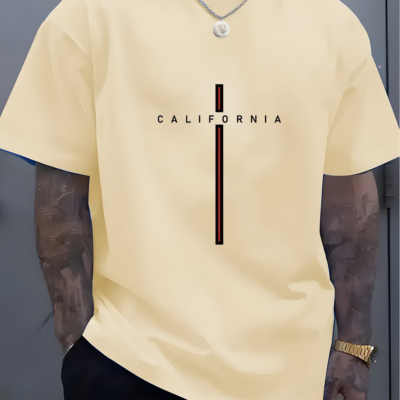 Camiseta con gráfico de California