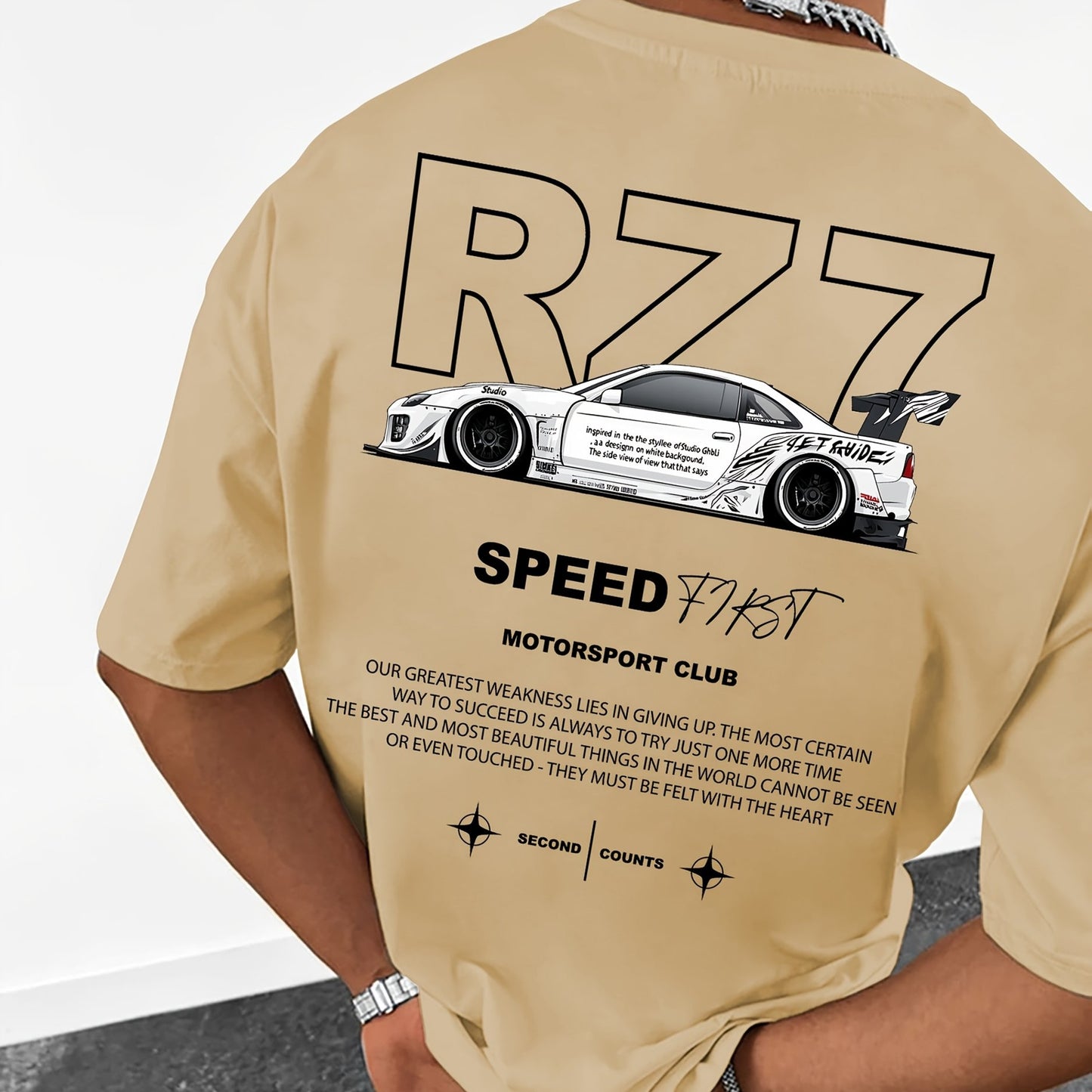 Camiseta RZ7 SPEED Racing para hombre